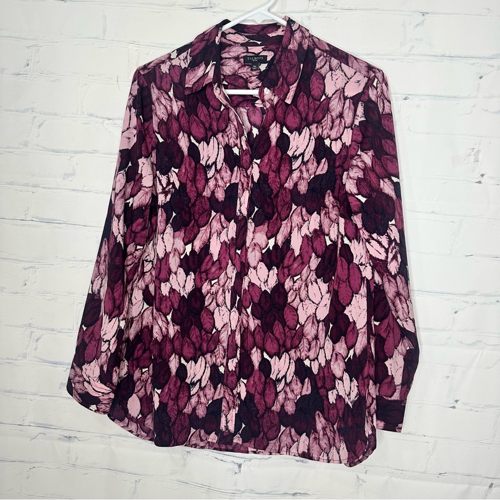 Talbots medium petite‎ top